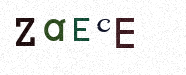 Visual Bestätigung Security Code